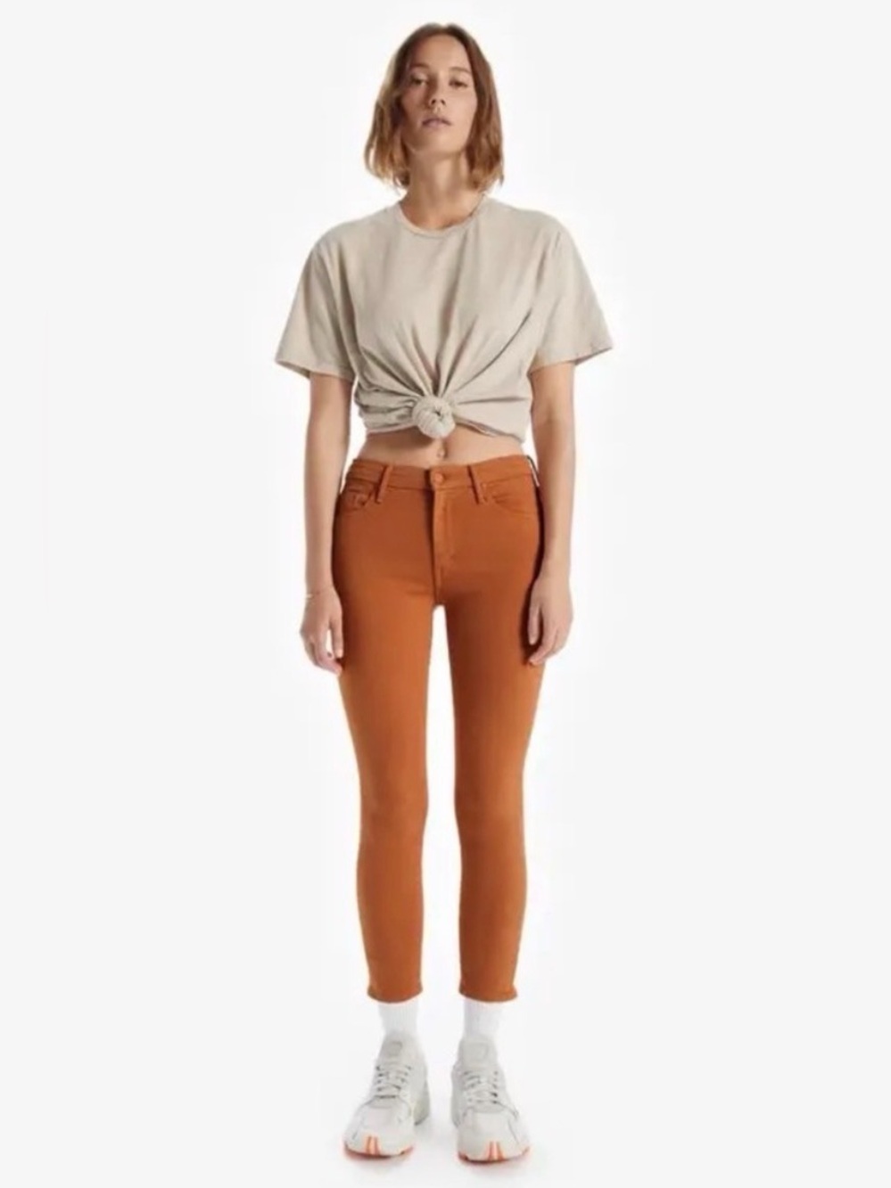 MOTHER The Looker Crop Skinny Jeans in Play Date - Size 25